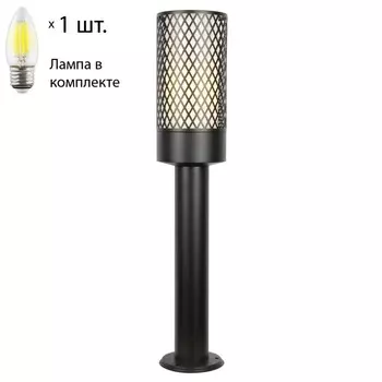 Уличный светильник с лампочкой Favourite Barrel 3020-1T+Lamps Е27 Свеча