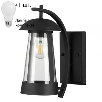 Уличный светильник с лампочкой Odeon Light Kalpi 4837/1W+Lamps А60