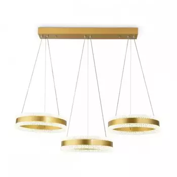Умная подвесная люстра с пультом ДУ Ambrella light Acrylica Original FA6208