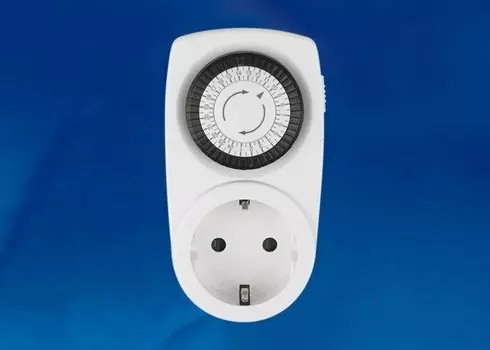 UST-M10 White Таймер механический (для фито светильников) Uniel (UL-00003765)