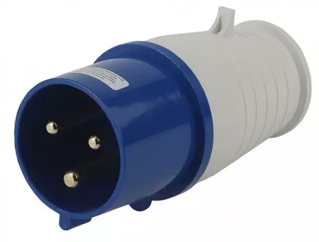 Вилка переносная 023 2Р+РЕ 32А 220В IP44 Эра Б0032852