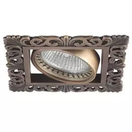 Встраиваемый поворотный светильник Donolux Sa1563-Old Brass