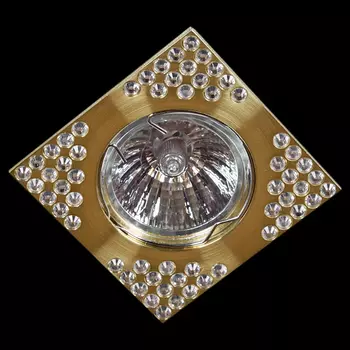 Встраиваемый светильник 1106/D-S MR16 SGD/CL Sneha 1127377