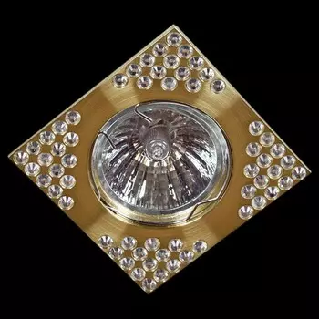 Встраиваемый светильник 1106/D-S MR16 SGD/CL Sneha 1377683