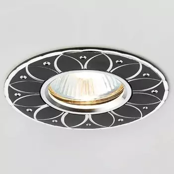 Встраиваемый светильник Ambrella light A805 BK/AL