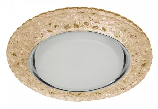 Встраиваемый светильник c LED подсветкой Эра DK LD25 CHP/WH (Б0029636)