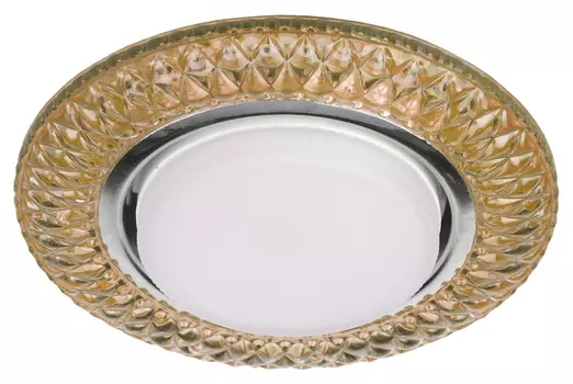 Встраиваемый светильник c LED подсветкой Эра DK LD23 CHP/WH (Б0029630)