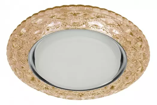 Встраиваемый светильник c LED подсветкой Эра DK LD24 CHP/WH (Б0029632)