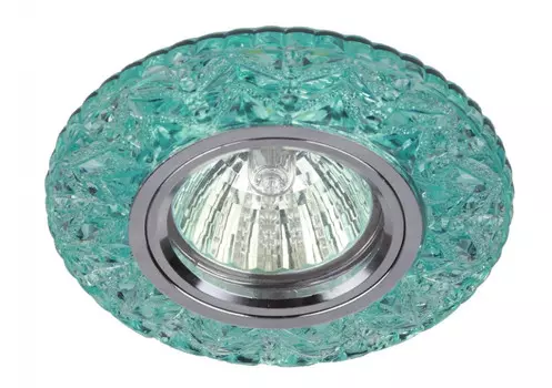 Встраиваемый светильник cо LED подсветкой Эра DK LD4 BL/WH (Б0028087)