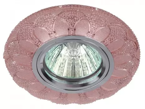 Встраиваемый светильник cо LED подсветкой Эра DK LD5 PK/WH (Б0028089)