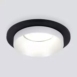 Встраиваемый светильник Elektrostandard 114 MR16 белый/черный (a053344)