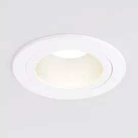 Встраиваемый светильник Elektrostandard 122 MR16 серебро/белый (a053353)