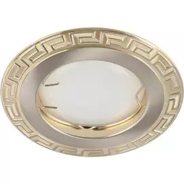 Встраиваемый светильник Fametto Arno DLS-A103 GU5.3 CHROME+GOLD 10633