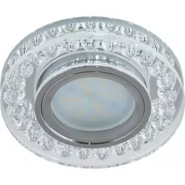 Встраиваемый светильник Fametto Peonia DLS-P102 GU5.3 CHROME-CLEAR 9984