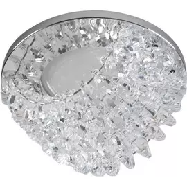 Встраиваемый светильник Fametto Peonia DLS-P110 GU5.3 CHROME-CLEAR 10732