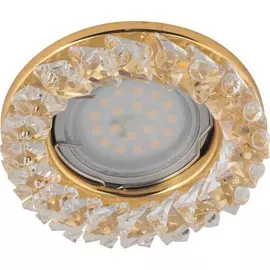 Встраиваемый светильник Fametto Peonia DLS-P121 GU5.3 GOLD-CLEAR 10556