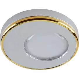 Встраиваемый светильник Fametto Vernissage DLS-V104 GU5.3 SAND SILVER+GOLD 10735