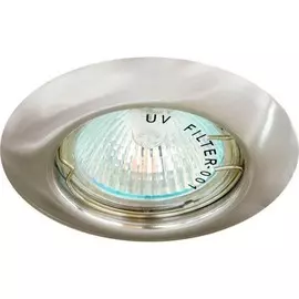 Светильник встраиваемый Feron DL13 потолочный MR16 G5.3 титан 15128
