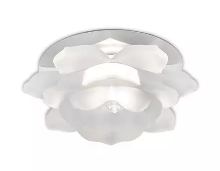 Встраиваемый светильник Glass Ambrella light D8188 CL/W