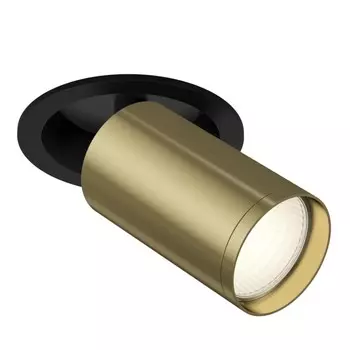 Встраиваемый светильник Maytoni FOCUS S C048CL-1BBS (C048CL-01B+TRA020-01BS)