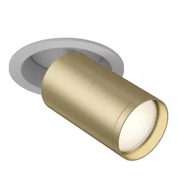 Встраиваемый светильник Maytoni FOCUS S C048CL-1WMG (C048CL-01W+TRA020-01MG)
