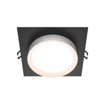 Встраиваемый светильник Maytoni Hoop DL086-GX53-SQ-BW