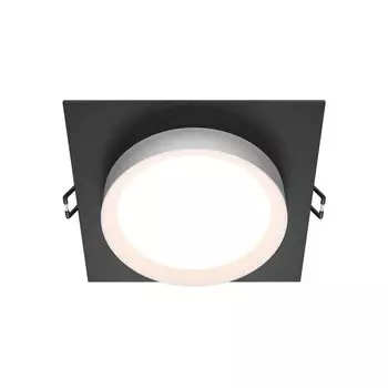 Встраиваемый светильник Maytoni Hoop DL086-GX53-SQ-BW
