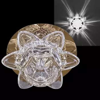 Встраиваемый светильник Reluce 07943-9.0-001H G9 GD (1387073)