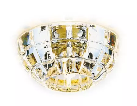 Встраиваемый светильник с хрусталем Glass Ambrella light D4180 Big CL/G