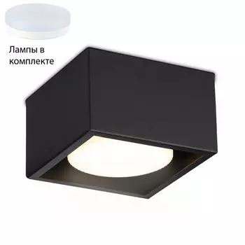 Встраиваемый светильник с лампочкой Ambrella light TN70827+Lamps