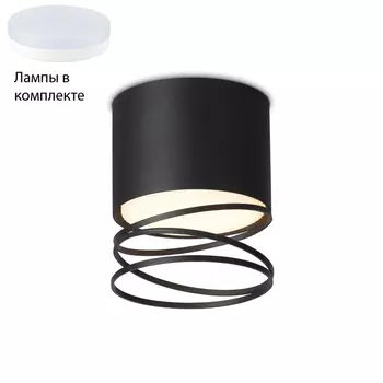 Встраиваемый светильник с лампочкой Ambrella light TN71105+Lamps