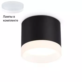 Встраиваемый светильник с лампочкой Ambrella light TN5366+Lamps