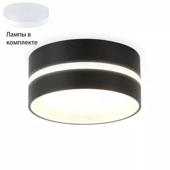 Встраиваемый светильник с лампочкой Ambrella light TN5392+Lamps