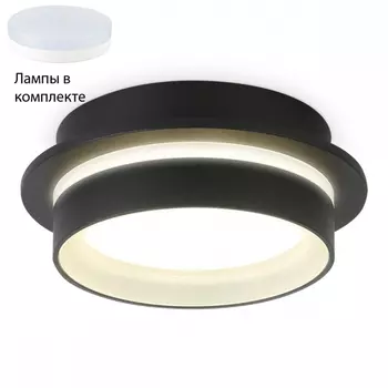 Встраиваемый светильник с лампочкой Ambrella light TN5385+Lamps