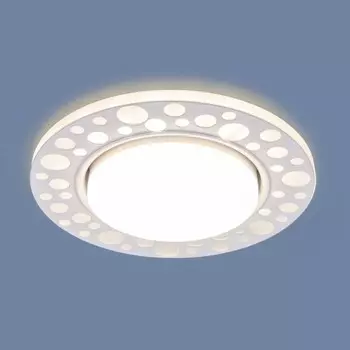 Встраиваемый светильник с LED подсветкой Elektrostandard 3032 GX53 (a045486)