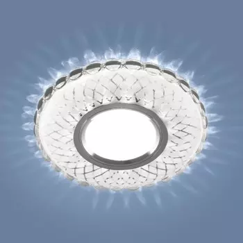 Встраиваемый светильник с LED подсветкой Elektrostandard 2244 MR16 (a047757)
