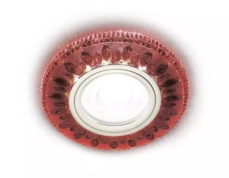 Встраиваемый светильник с LED подсветкой Light LED Ambrella light S305 RD