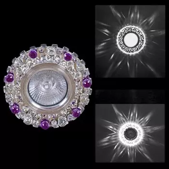 Встраиваемый светильник с LED подсветкой Reluce 00755-9.0-001CN MR16+LED3W CL+PP (1390259)