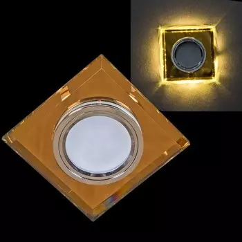 Встраиваемый светильник с LED подсветкой Reluce 16310-9.0-001LF MR16+LED3W TEA (1390125)