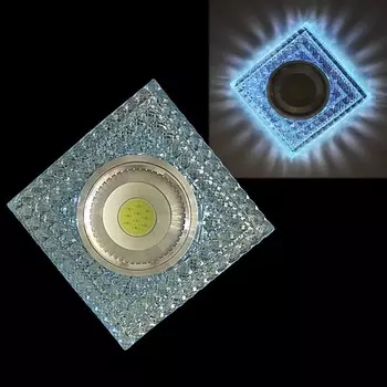 Встраиваемый светильник с LED подсветкой Reluce 42197-9.0-001PL MR16+LED3W LBL (1398550)