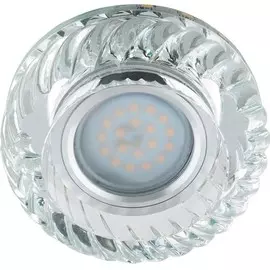 Встраиваемый светильник с подсветкой Fametto Luciole DLS-L123 GU5.3 GLASSY-CLEAR UL-00000372