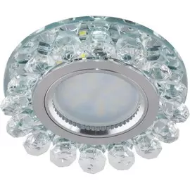 Встраиваемый светильник с подсветкой Fametto Luciole DLS-L102 GU5.3 CHROME-CLEAR 9999