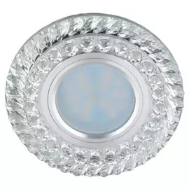 Встраиваемый светильник с подсветкой Fametto Luciole DLS-L132 GU5.3 Chrome/Clear UL-00002716