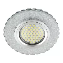 Встраиваемый светильник с подсветкой Fametto Luciole DLS-L140 Gu5.3 Glassy/Clear UL-00003874