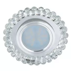 Встраиваемый светильник с подсветкой Fametto Luciole DLS-L133 GU5.3 Chrome/Clear UL-00002719