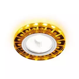 Встраиваемый светильник со LED подсветкой Compo LED Ambrella light S219 WH/CH/YL