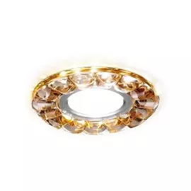 Встраиваемый светильник со светодиодной подсветкой Crystal LED Ambrella light S230 BR