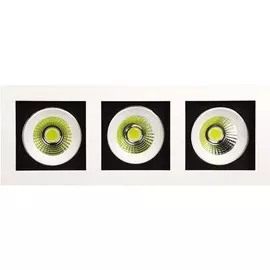 Встраиваемый светодиодный светильник Horoz 3X8W 6400К белый 016-023-0024 (HL6723L)