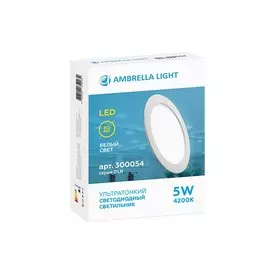 Встраиваемый светодиодный светильник Present Ambrella light 300054