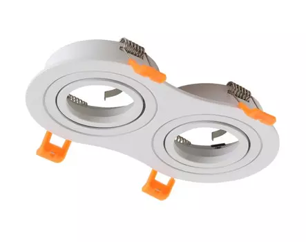 Встраиваемый точечный поворотный светильник Crystal Lux CLT 001C2 WH